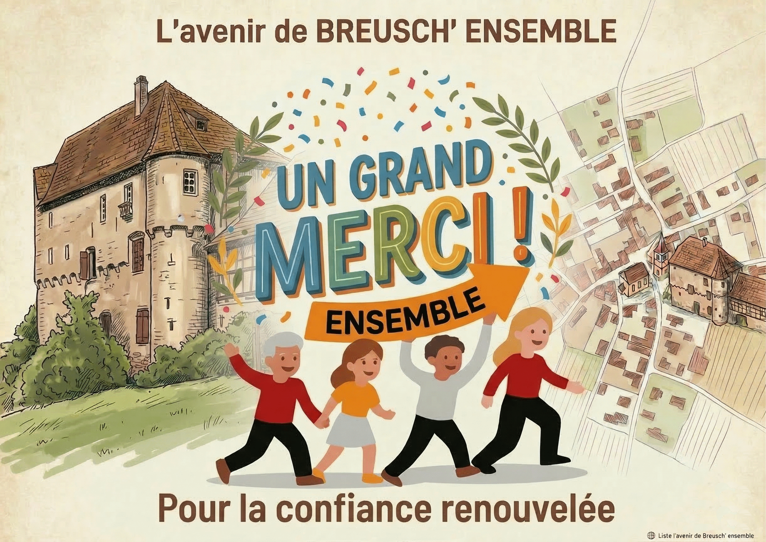 Merci pour votre confiance